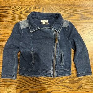Splendid Motorcycle Style Jean Jacket